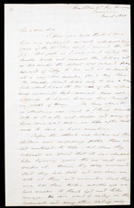 Letter from Henry Russell, 12 December 1836, Dry Harbour