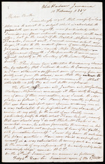 Letter from H.C. Taylor, 10 February 1837, Old Harbour