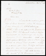 Letter from Robert Jones, 4 December 1839, Chapelton