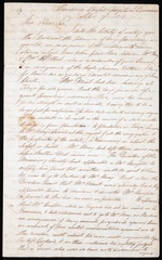 Letter from John Davies, 07 September 1815, Demerara