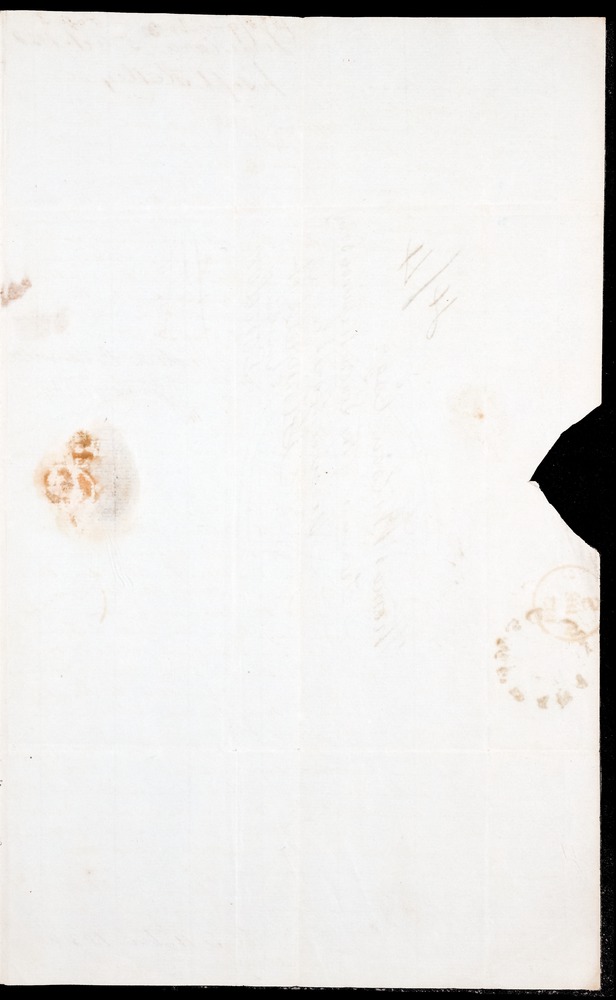 Letter from Joseph Ketley, 05 October 1838, George Town - 