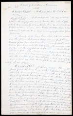 Letter from Charles Rattray, 14 February 1844, Canal No. 1.