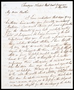 Letter from James Scott, 11 May 1844, Ebenezer Chapel, West Coast