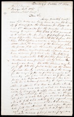 Letter from Charles Rattray, 17 & 19 October 1844, Demerara