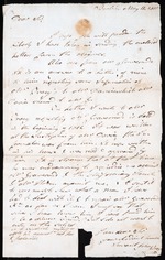Letter from John Wray, 13 May 1815, Berbice