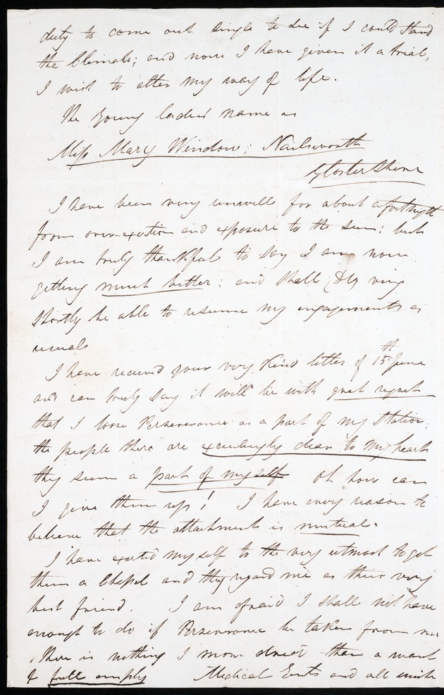Letter from James Roome, 24 July 1840, Berbice - 