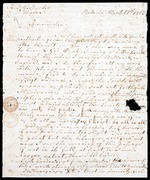 Letter from John Christopher Supper, 17 March 1815, Batavia