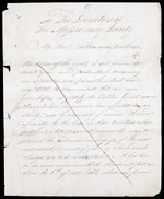 Letter from William Milne,  February 1815, China