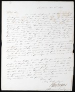 Letter from John Evans, 05 November 1835, Malacca