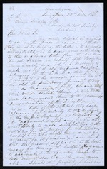 Letter from Benjamin Keasberry, 22 November 1856, Singapore