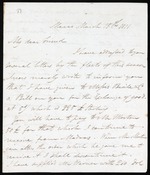 Letter from Robert Morrison, 15 March 1811, Macao