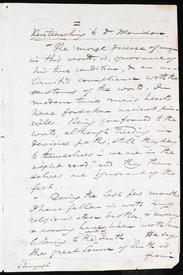 Letter from Leang A Fa and Ching Keu Teen, 03 February 1828, Canton - 