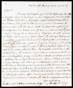Letter from George Tradescant Lay, 22 June 1837, Straits of Malacca