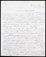 Letter from John Chalmers, 22 July 1852, Hong Kong