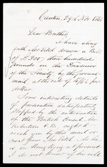 Letter from John Chalmers, 29 November 1865, Canton
