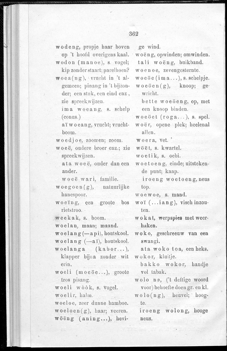 Woordenlijstje von het dialekt van Sikha (Midden-Flores) - 