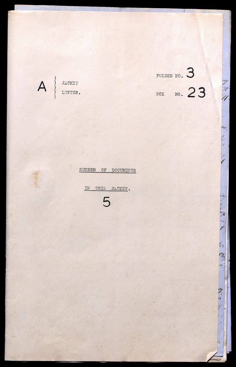 Letter from A. Reid dated 1850 November 18 - 