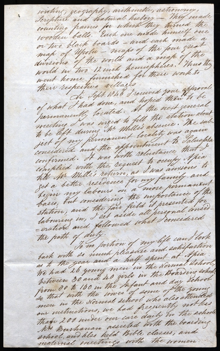 Letter from Alexander Macdonald dated 1850 Apr13 - 