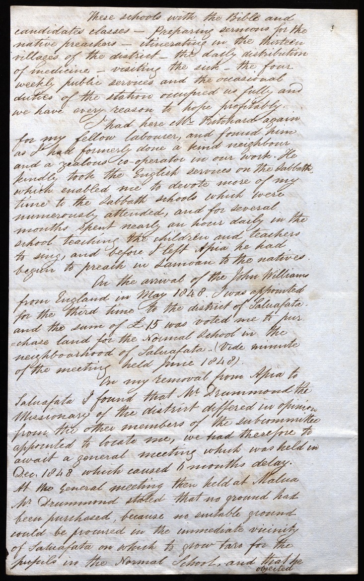 Letter from Alexander Macdonald dated 1850 Apr13 - 