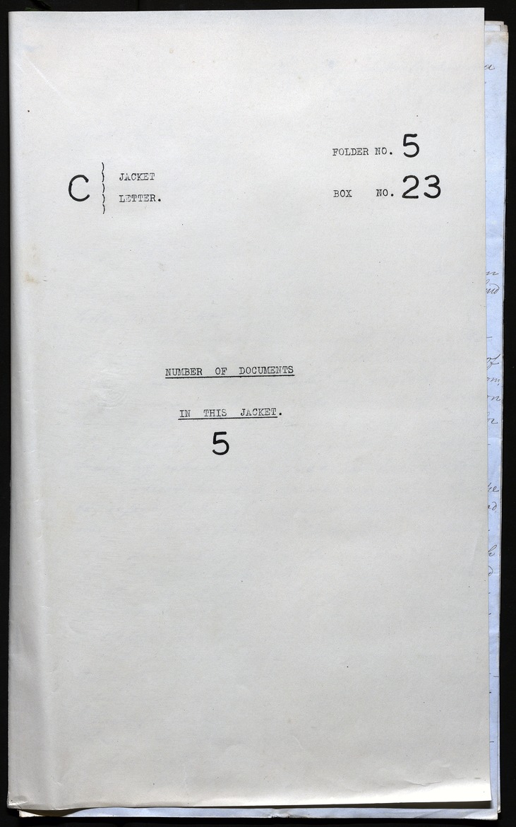 Letter from J. Waddell dated 1850 August 20 - 