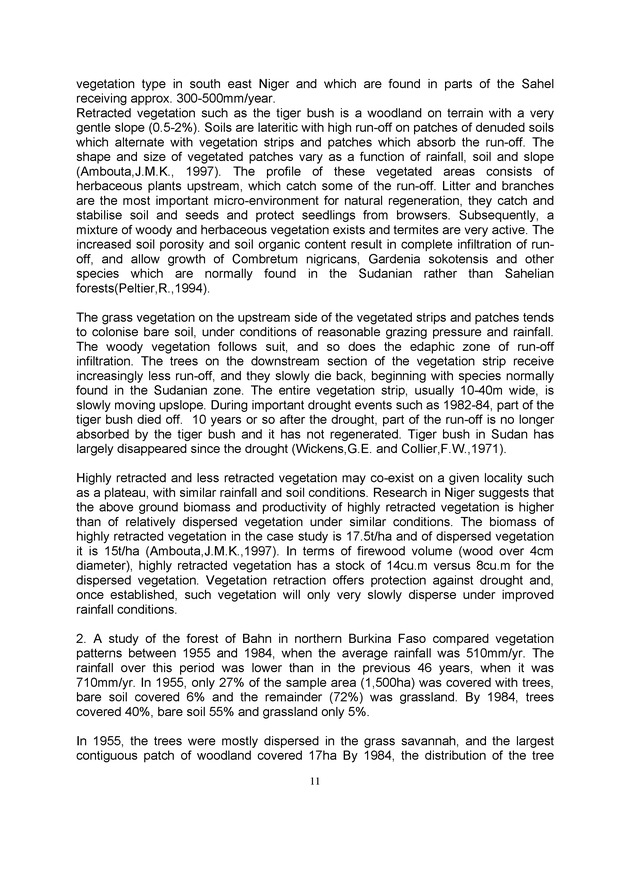 Initiatives in local management of dryland forest areas of the Sudano-Sahelian zone - 