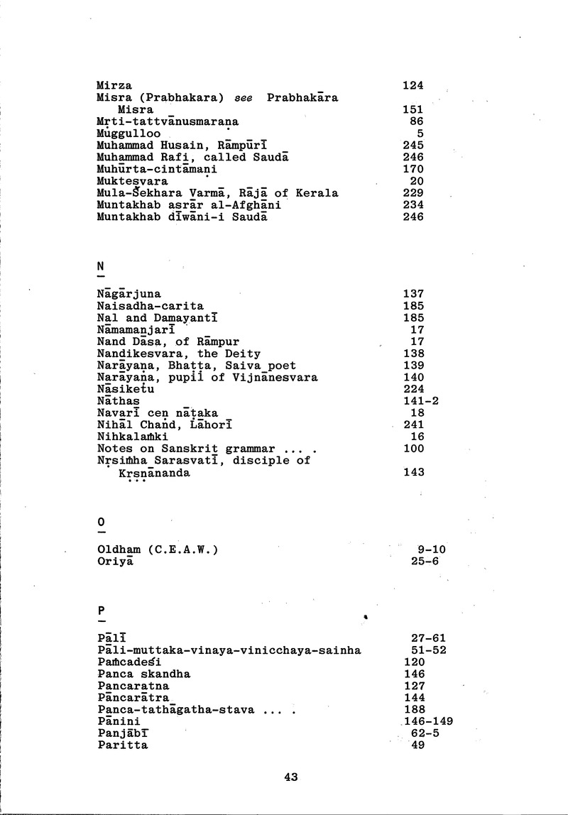Handlist of the manuscripts in South Asian languages in the Library - 