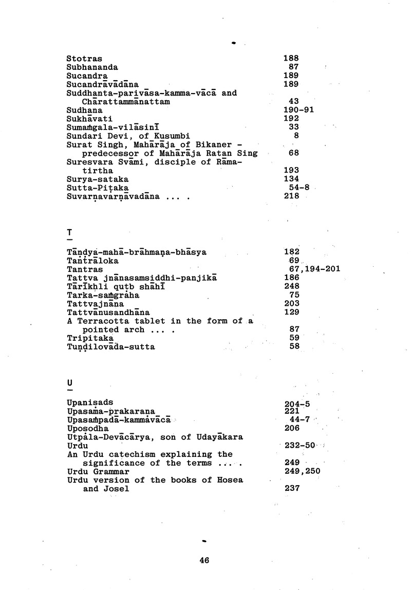 Handlist of the manuscripts in South Asian languages in the Library - 