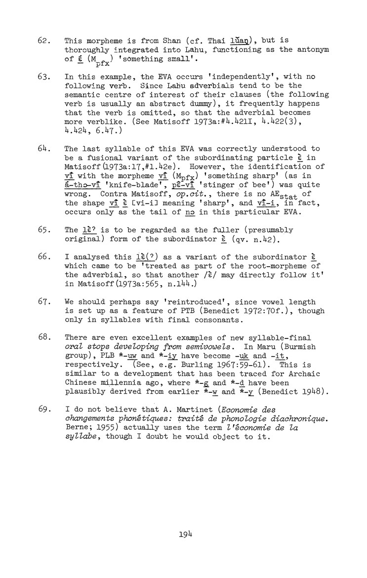 South-east Asian linguistics - 