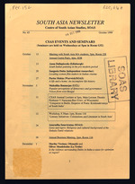 South Asia newsletter