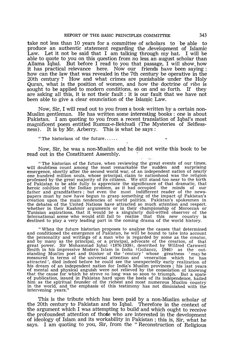 Constituent Assembly of Pakistan debates - 