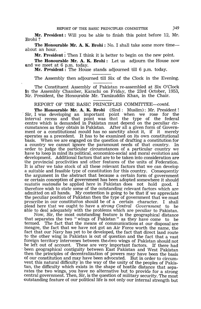 Constituent Assembly of Pakistan debates - 