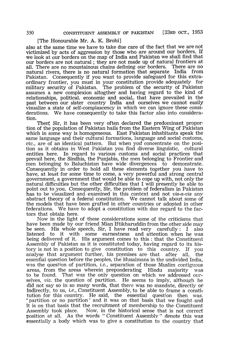 Constituent Assembly of Pakistan debates - 