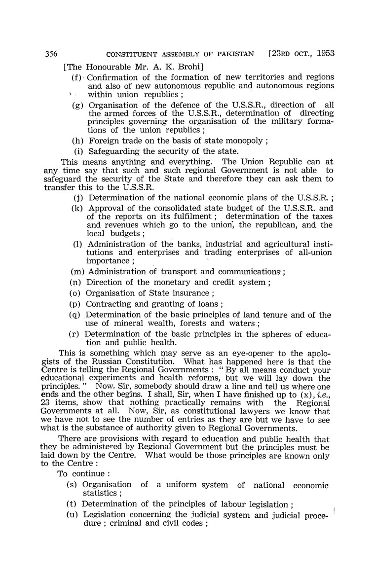 Constituent Assembly of Pakistan debates - 