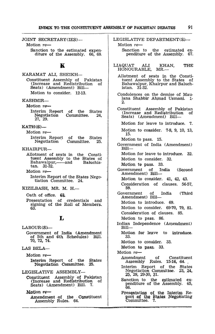 Constituent Assembly of Pakistan debates - New Page