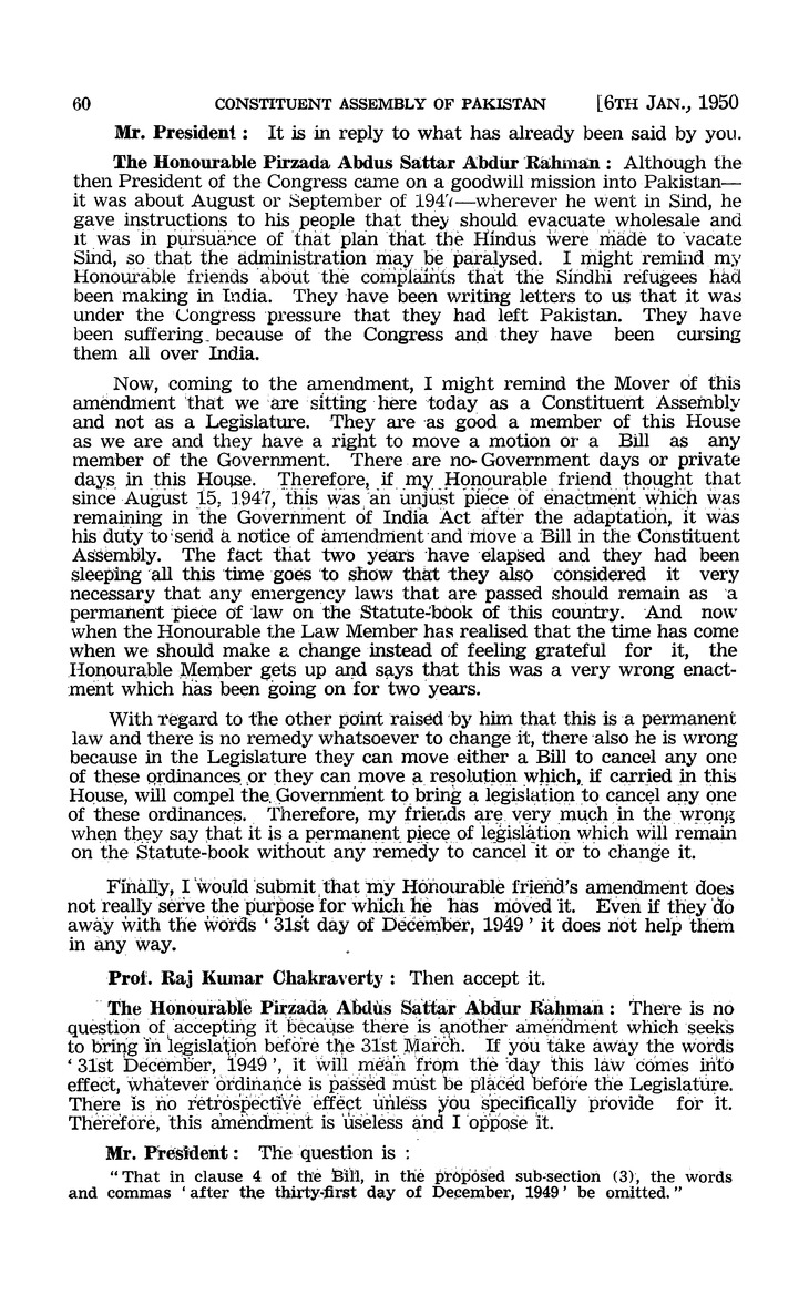 Constituent Assembly of Pakistan debates - New Page