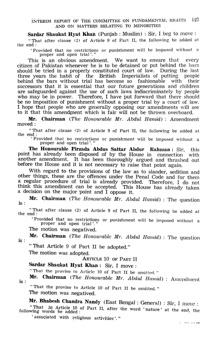 Constituent Assembly of Pakistan debates - New Page