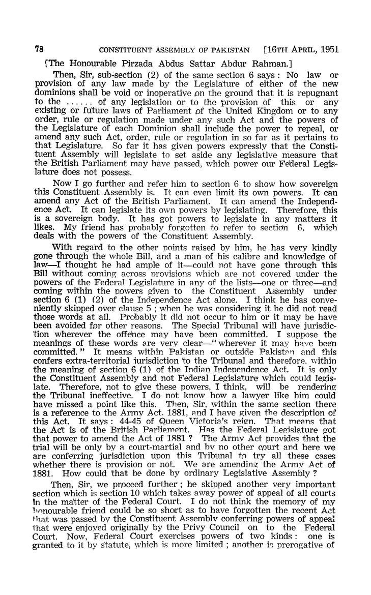 Constituent Assembly of Pakistan debates - New Page