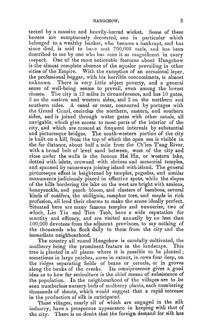 China : Report for the quarter ending december 21, 1896, on the trade of Hangchow - 