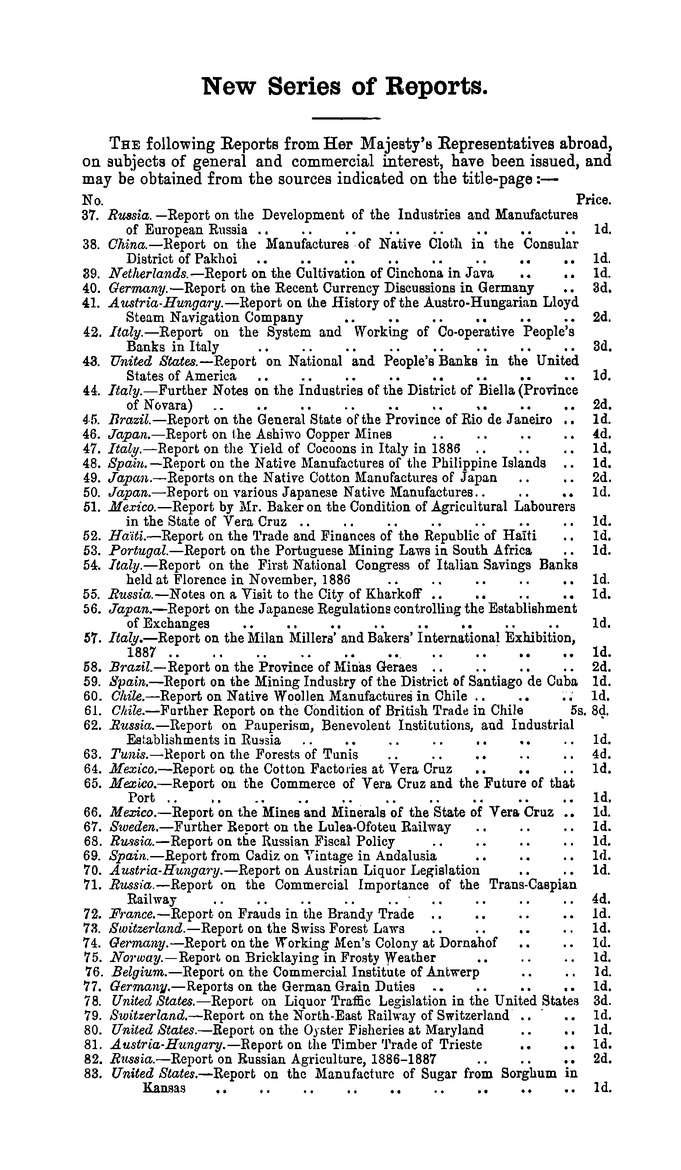 Corea : Report of a visit to Fusan and Yuensan - 