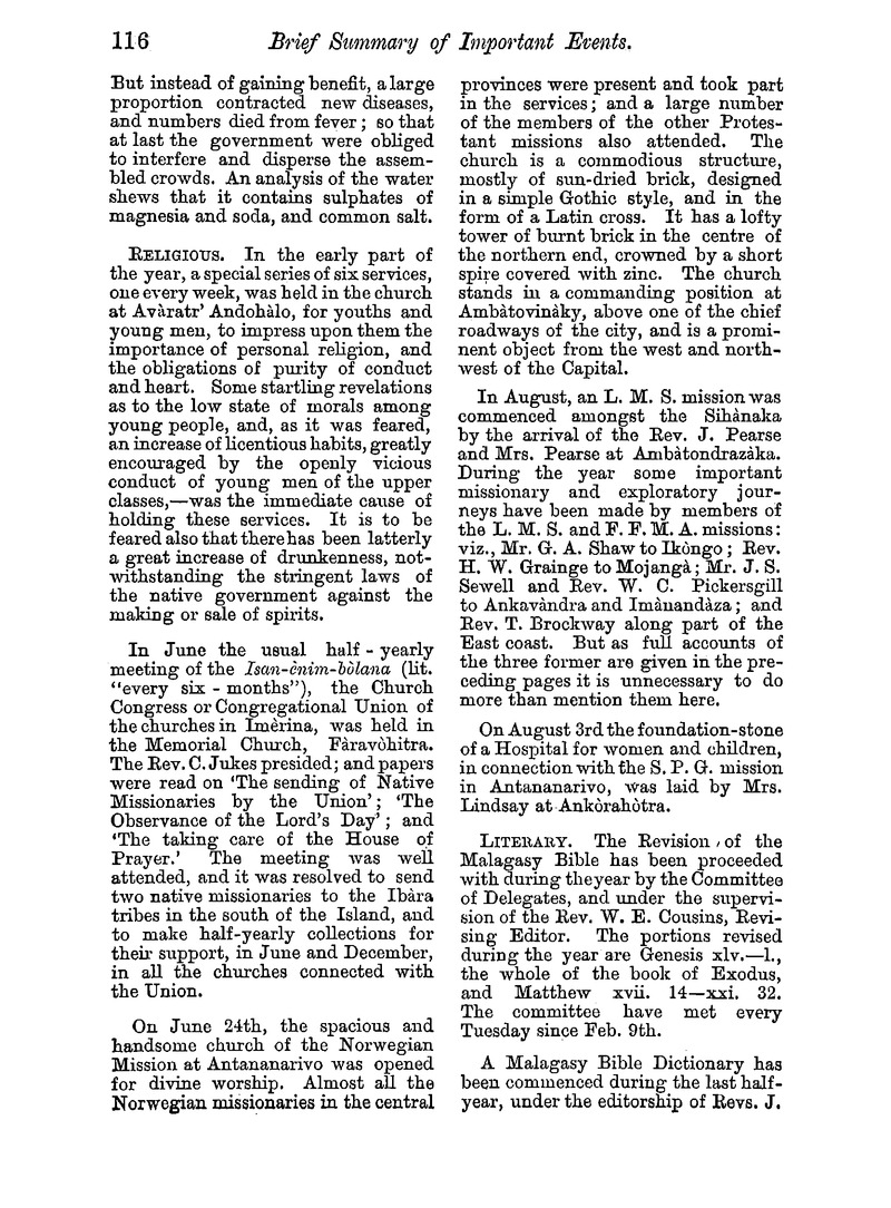 Antananarivo annual and Madagascar magazine - Page 116