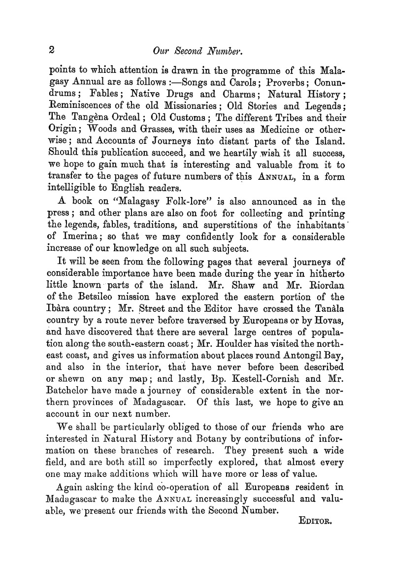 Antananarivo annual and Madagascar magazine - Page 2