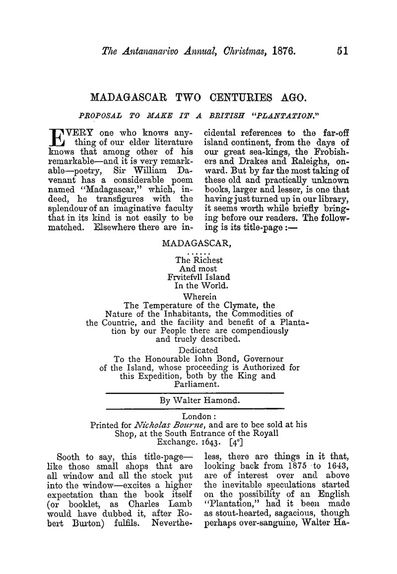 Antananarivo annual and Madagascar magazine - Page 51