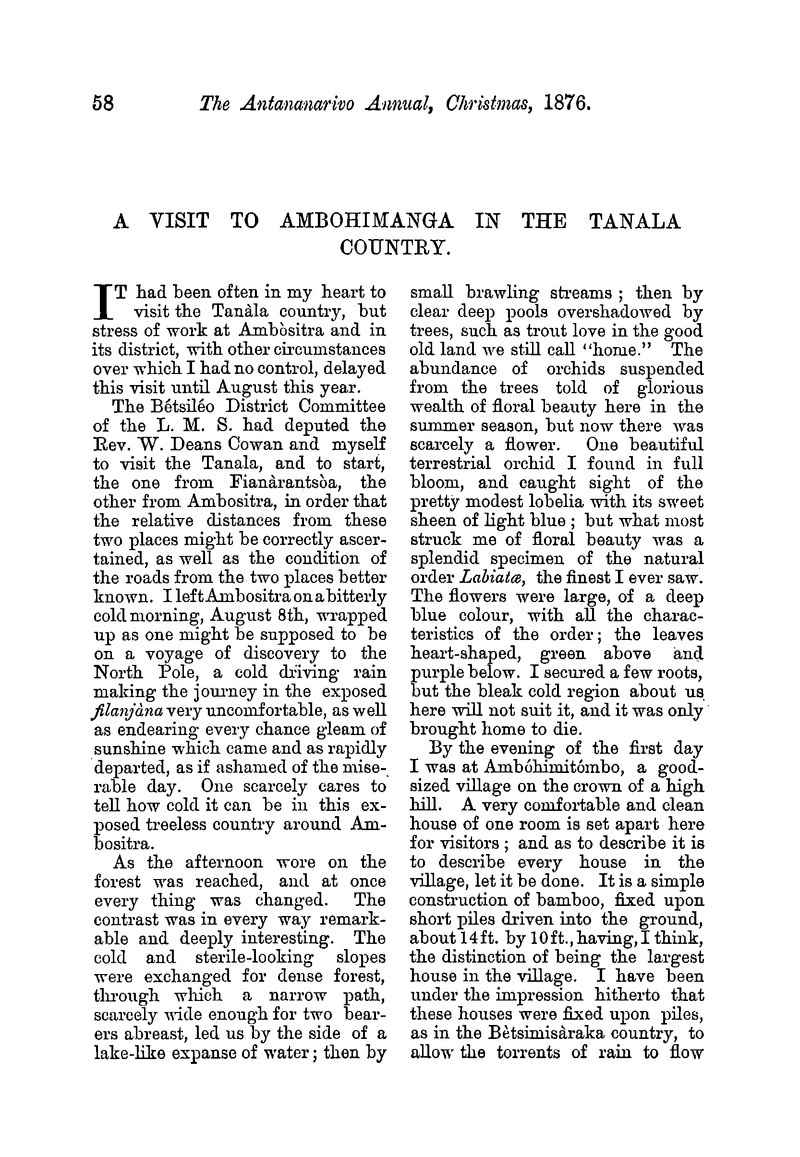 Antananarivo annual and Madagascar magazine - Page 58