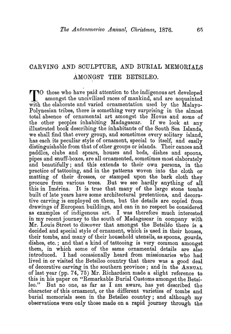 Antananarivo annual and Madagascar magazine - Page 65