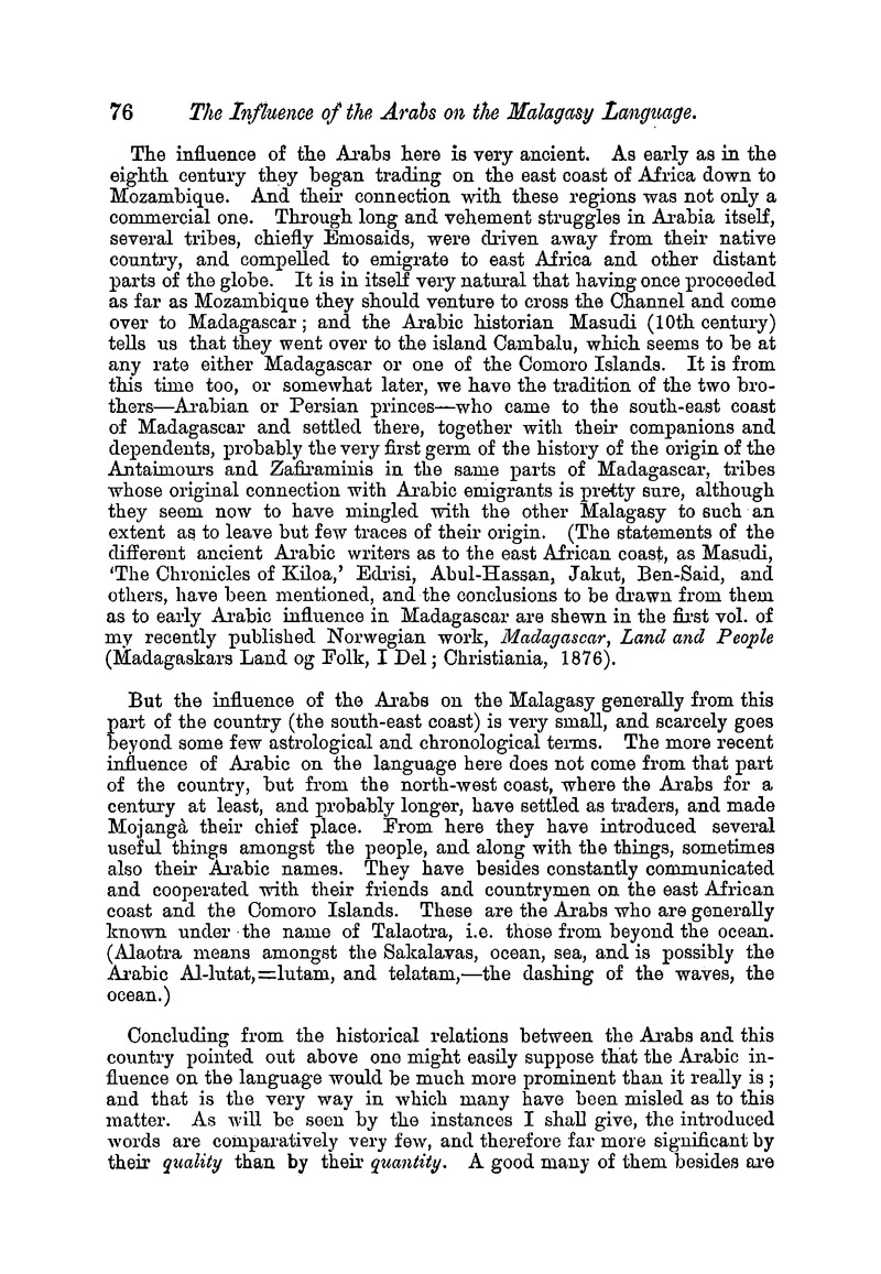 Antananarivo annual and Madagascar magazine - Page 76