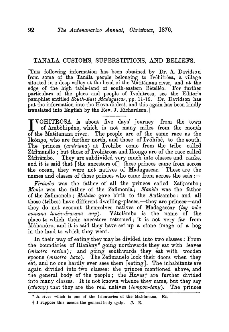 Antananarivo annual and Madagascar magazine - Page 92