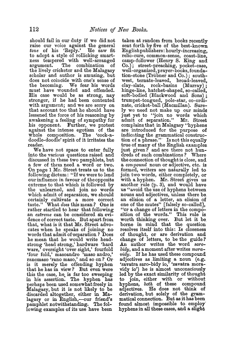 Antananarivo annual and Madagascar magazine - Page 112