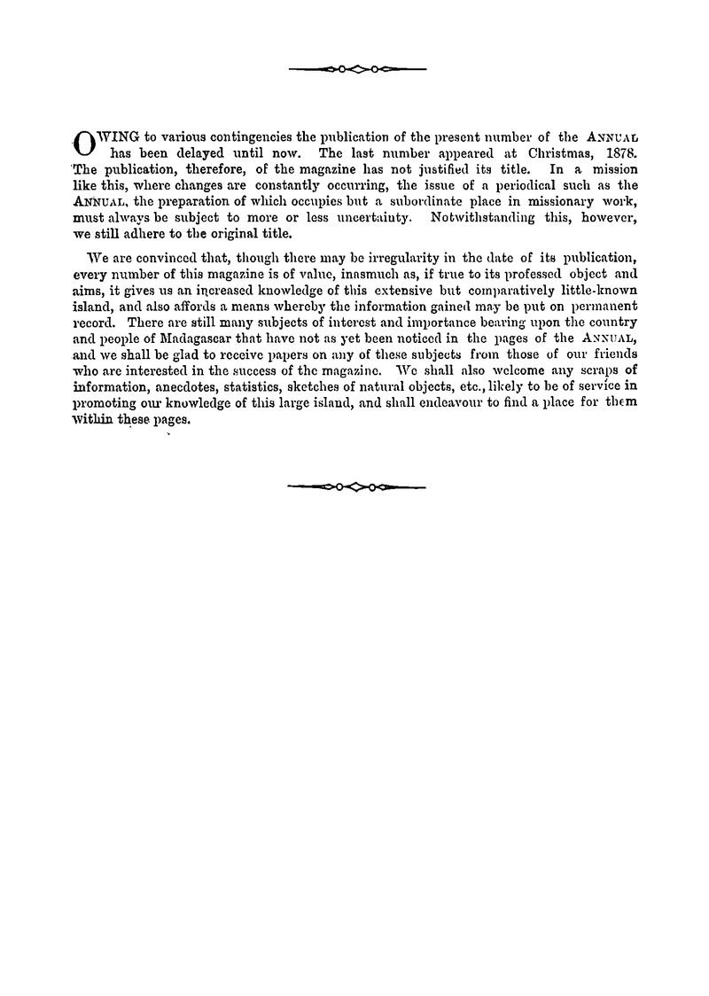 Antananarivo annual and Madagascar magazine - Page ii