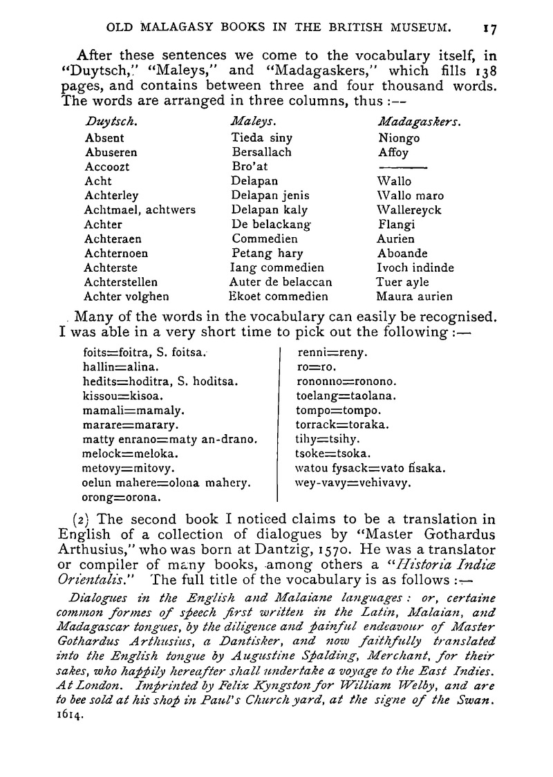 Antananarivo annual and Madagascar magazine - Page 17