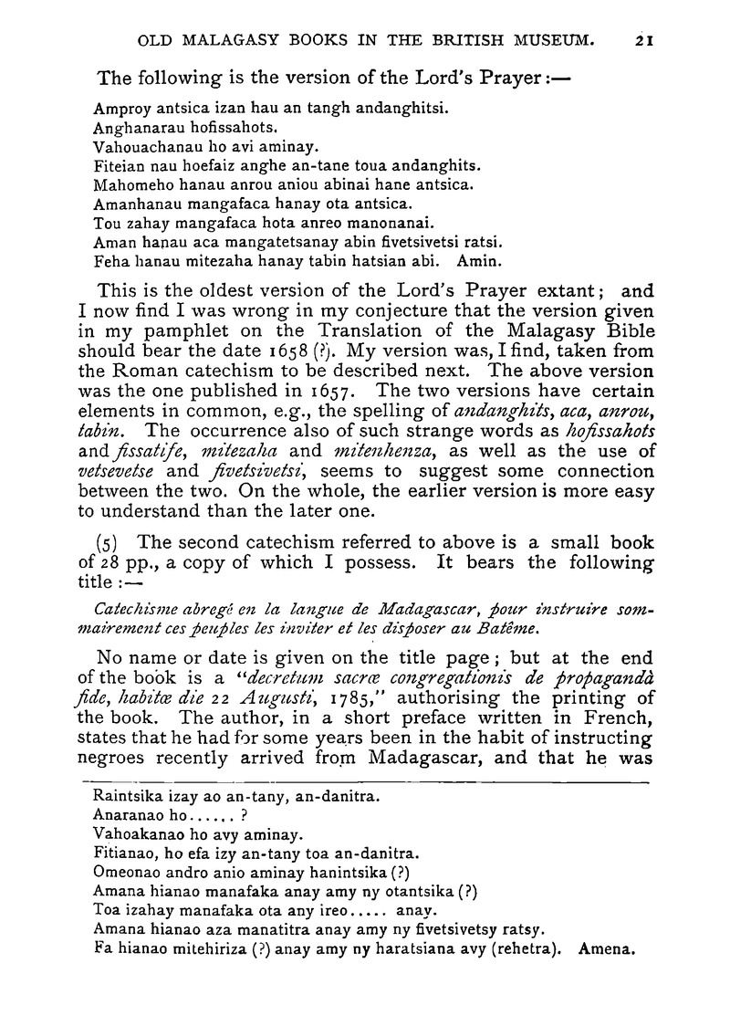 Antananarivo annual and Madagascar magazine - Page 21